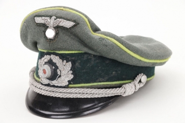 Heer Panzergrenadier officer's visor cap