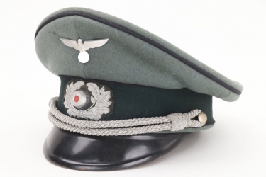 Heer Pionier officer's visor cap - named