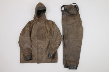 Wehrmacht heavy gas protective suit - 1945