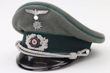 Heer Gebirgsjäger officer's visor cap - EREL