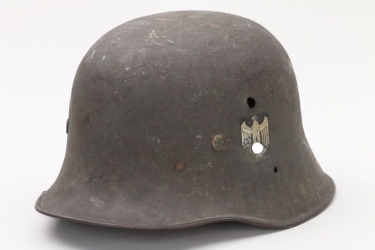 Heer M17 (Austria) single decal helmet