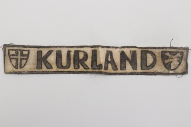 Wehrmacht Cuffband KURLAND - variant