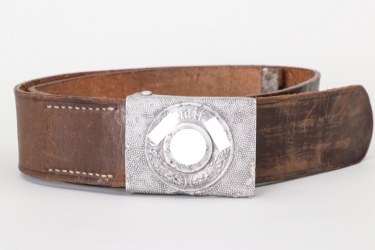 Third Reich police belt and buckle - EM/NCO