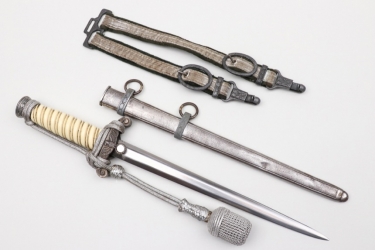 Heer officer's dagger with hangers & portepee - Eickhorn