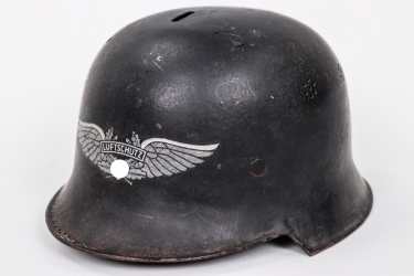 Third Reich M34 Luftschutz helmet