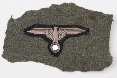 Waffen-SS sleeve eagle EM/NCO on cloth