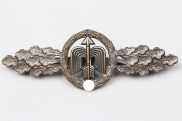 Squadron Clasp for Jäger in silver -  G. Osang