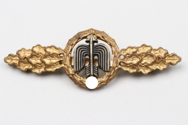 Squadron Clasp for Jäger in gold