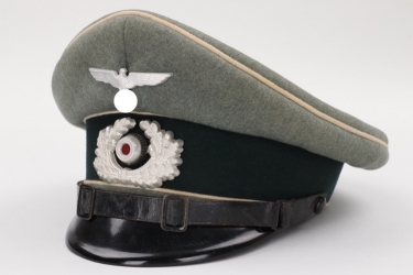 Heer Inf.Rgt.105 visor cap EM/NCO - named