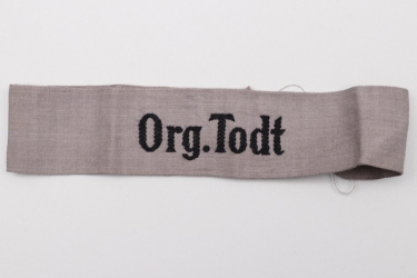 Third Reich "Org.Todt" cuffband