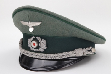 Heer Civil Servant officer's visor cap