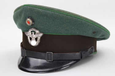 Third Reich Police visor cap EM/NCO