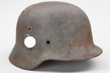 Waffen-SS M40 single decal helmet - ET66