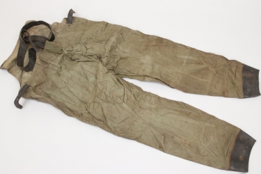 Wehrmacht heavy gas protective suite - trousers
