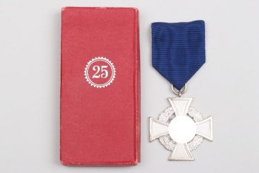 Faithful Service Decoration for 25 years with case - Souval
