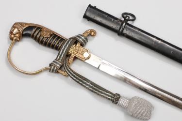 Heer officer's sabre "leather handle" with portepee - Alcoso