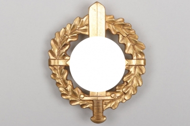 SA Sports Badge in gold - REDO