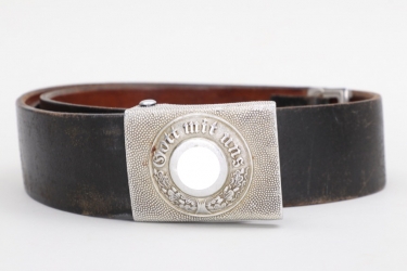 Third Reich police EM/NCO belt & buckle - CTD
