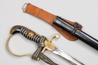 Heer officer's sabre with hanger & portepee - Eickhorn