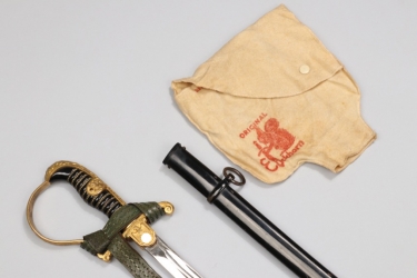Heer officer's sabre with portepee & hilt cover - Eickhorn