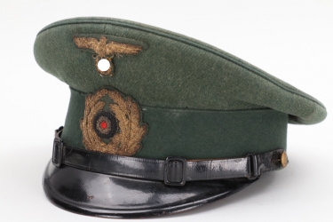 Kriegsmarine Küstenartillerie officer's visor cap