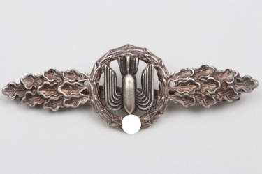 Engstler, Karl - Squadron Clasp in silver for Kampfflieger (engraved)