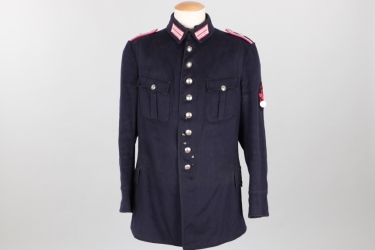 Third Reich fire brigade service tunic - Holzweiler