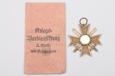 1939 War Merit Cross 2nd Class with Swords & bag of issue - 83