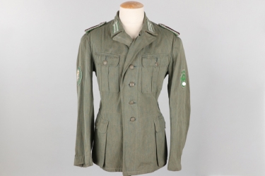 Mountain police 4 pocket field tunic - 1943