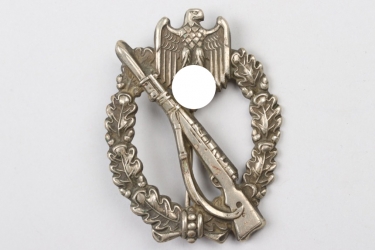 Infantry Assault Badge in silver "Neusilber" - Juncker