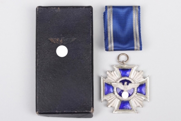 NSDAP Long Service Award in silver in case