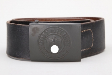 Heer EM/NCO field belt & buckle - mint