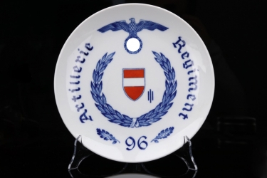 Art.Rgt. 96 porcelain plate - Meissen