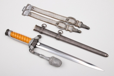 Heer officer's dagger with hangers & portepee - Tiger