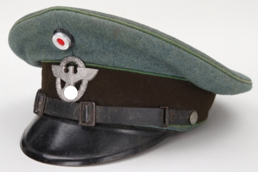 Third Reich police visor cap - Po. 1942