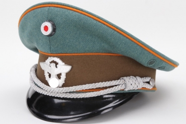 Third Reich Gendarmerie officer's visor cap - 1938
