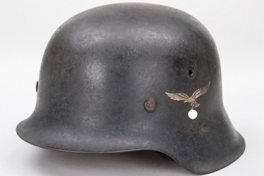 Luftwaffe M42 single decal helmet - ET64