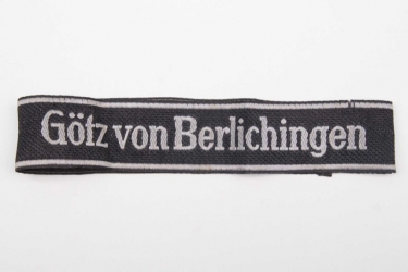 Waffen-SS "Götz von Berlichingen" EM/NCO cuff title
