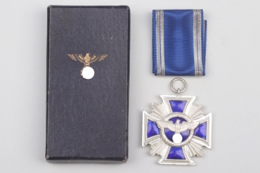NSDAP Long Service Award in silver in case - M1/120