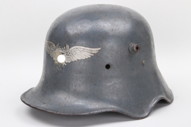 Luftschutz re-issued M18 "cavalry" helmet - ET64
