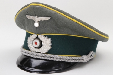 Heer Nachrichten officer's visor cap