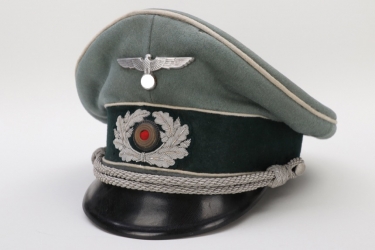 Heer Infanterie officer's visor cap - EREL (named)