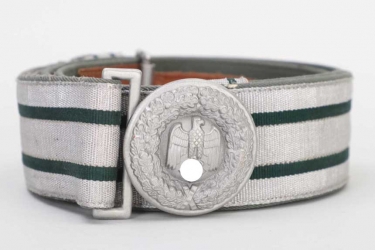 Heer officer's brocade belt & buckle - Wien