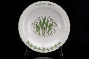 SS Allach - colored Julfest plate 1941