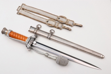 Heer officer's dagger with portepee & hangers - Eickhorn & Hörster