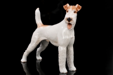 SS Allach - colored porcelain figure 'Foxl' #19 (Kärner)