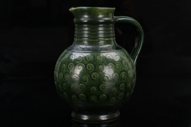 SS Allach - ceramic jar with Germanic motifs