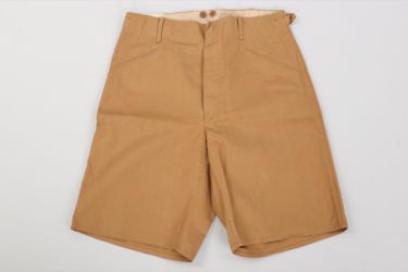 HJ brown summer shorts + RZM tag