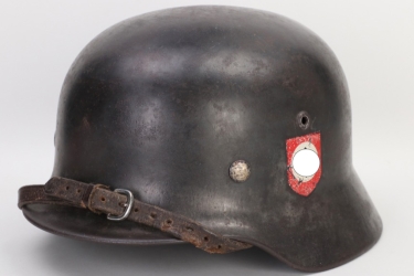 Waffen-SS M35 double decal helmet - Q66
