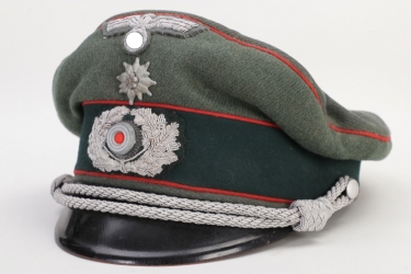 Heer Gebirgsartillerie officer's visor cap - Lago Breslau 1938